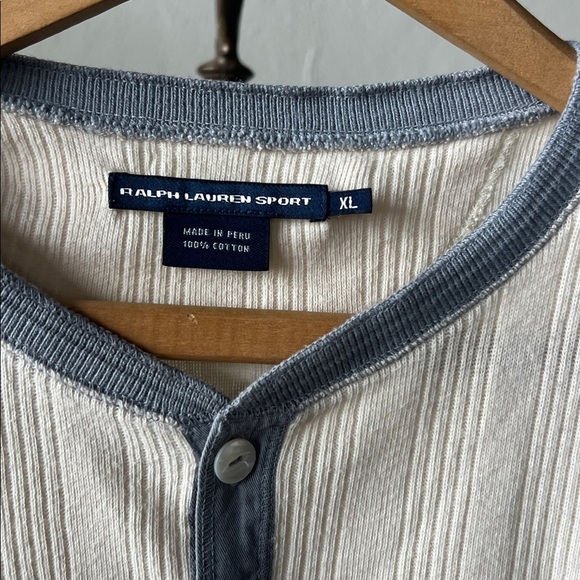 Ralph Lauren Sport Henley Size XL - Picture 2 of 3